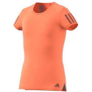 Adidas Badminton Club Short Sleeve T-shirt Oranje 9-10 Years Jongen