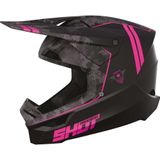 Shot - Furious Offroadhelm - Zwart - SRS Synthetische Versterkte Schaal