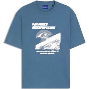 Hugo Napolux 10258299 01 Blue T-shirt
