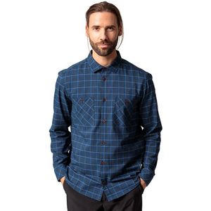 Vaude - Jerpen IV - Flanellen Overhemd - Ruit - Heren - Lange Mouwen