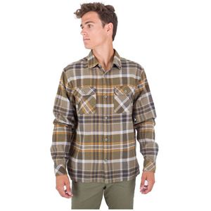 Hurley Santa Cruz Shorline Long Sleeve Shirt Groen 2XL Man