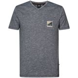 Petrol Industries Tsv691 Short Sleeve T-shirt Grijs L Man