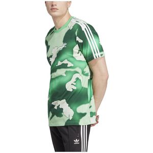 Adidas Originals Graphics Camo Allover Print Short Sleeve T-shirt Groen M Man
