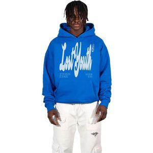 Lost Youth - Classic V2 - Hoodie - Cobalt Blue