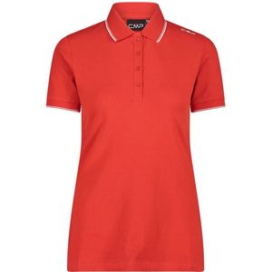 CMP - Damespolo - Zacht Piqué Katoen - Poloshirt - Stretchstof