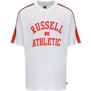 Russell Athletic Ewt E34061 Short Sleeve T-shirt Wit XS Vrouw
