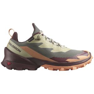 Salomon Cross Over 2 Goretex Hiking Shoes Groen,Oranje EU 37 1/3 Vrouw