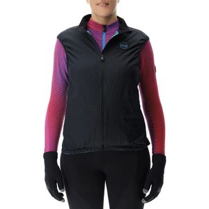 Ski Vest UYN Women Cross Country Skiing Coreshell Vest Black Black
