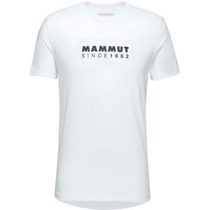 Mammut Core Logo Short Sleeve T-shirt Wit L Man
