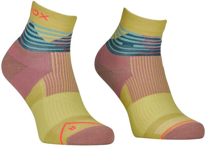 All Mountain - Quarter Socks - Zwart - Merinowol