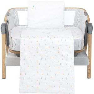 Kikkaboo Bed For Minicuna 5 Pieces Elephant Time Beige