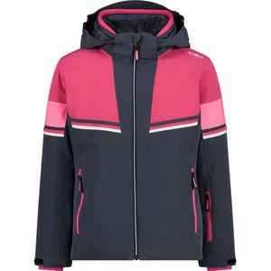 Cmp 33w0155 Jacket Zwart,Roze 10 Years Jongen