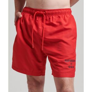 Superdry Code Core Sport 17 Inch Swimming Shorts Rood 2XL Man