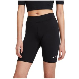 Nike Sportswear Essential Biker Mid Rise Short Leggings Zwart XL Vrouw