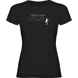 Kruskis Tennis Dna Short Sleeve T-shirt Zwart 2XL Vrouw