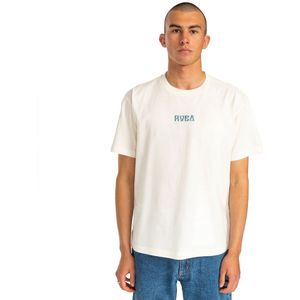 Rvca Fly High Short Sleeve T-shirt Wit M Man