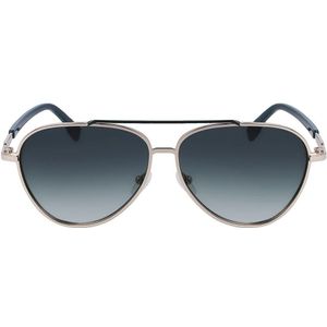 Karl Lagerfeld 344s Sunglasses Grijs Gold Man