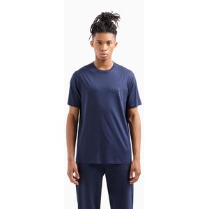 Armani Exchange 3dztjh_zj9az Short Sleeve T-shirt Blauw XL Man