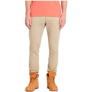 Timberland - Claremont - Chino Broek - Beige - Slim-fit - Katoen