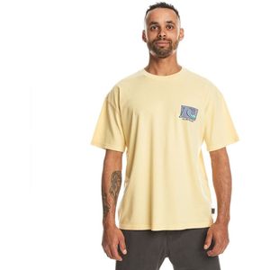 Quiksilver Take Us Back Short Sleeve T-shirt Geel 2XL Man