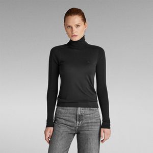 G-star Core Turtle Neck Sweater Zwart XS Vrouw
