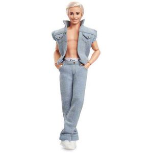 Barbie Ken Signature Collectible Doll From The Movie In Cowboy Outfit Grijs