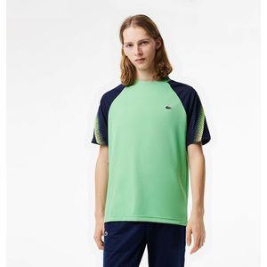 Lacoste Th5196 Short Sleeve T-shirt Groen XL Man