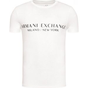 Armani Exchange 8nzt72-z8h4z Short Sleeve T-shirt Wit L Man