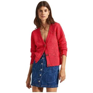 Pepe Jeans Grace Cardigan Rood XS Vrouw