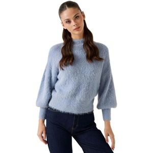Guess - Keyla - Gebreide Trui - Pluizig - Opstaande Kraag - Lange Mouwen