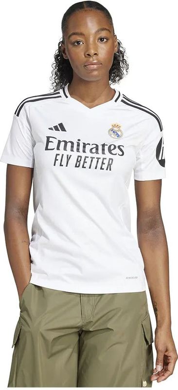Adidas - Real Madrid 24/25 Thuis - Sportshirt - Wit - 100% Gerecycled Materiaal