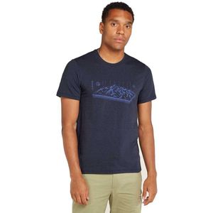 Icebreaker Merino Central Classic Alps 3d T-shirt Met Korte Mouwen