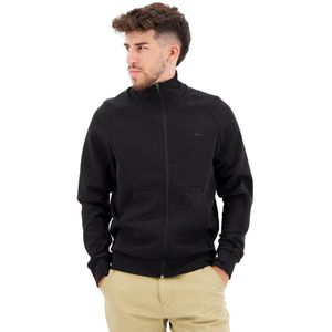 Lacoste Sh2702 Full Zip Sweatshirt Zwart S Man