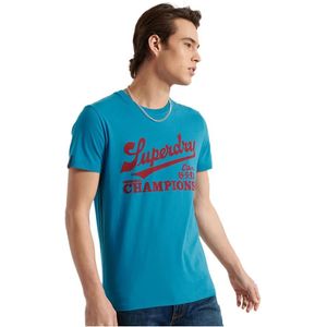 Superdry - Collegiate - T-shirt - Lichtgewicht - Korte Mouwen - Ronde Hals