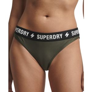 Superdry Code Elastic Bikini Brief Swimsuit Rood M Vrouw