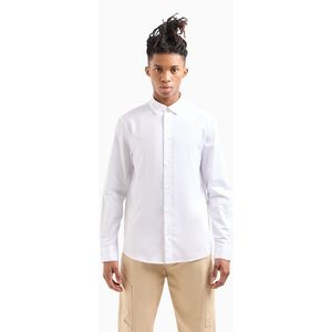 Armani Exchange 3dzc36_znauz Long Sleeve Shirt Wit 2XL Man