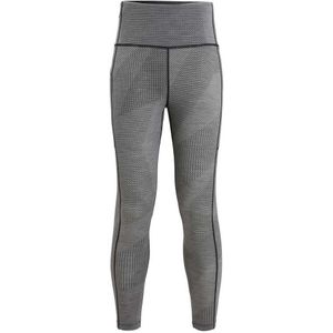 Icebreaker Fastray High Rise Grindlines Tights Grijs S Vrouw