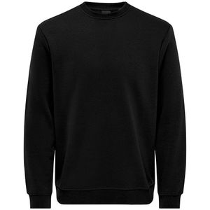 Only & Sons Connor Reg Sweatshirt Zwart M Man