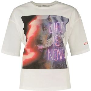 Replay W3071e.000.20994 T-shirt Met Korte Mouwen