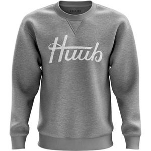 Huub Casual Script White Sweatshirt