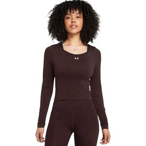 Under Armour Vanish Longsleeve T-shirt Bruin Gebreid