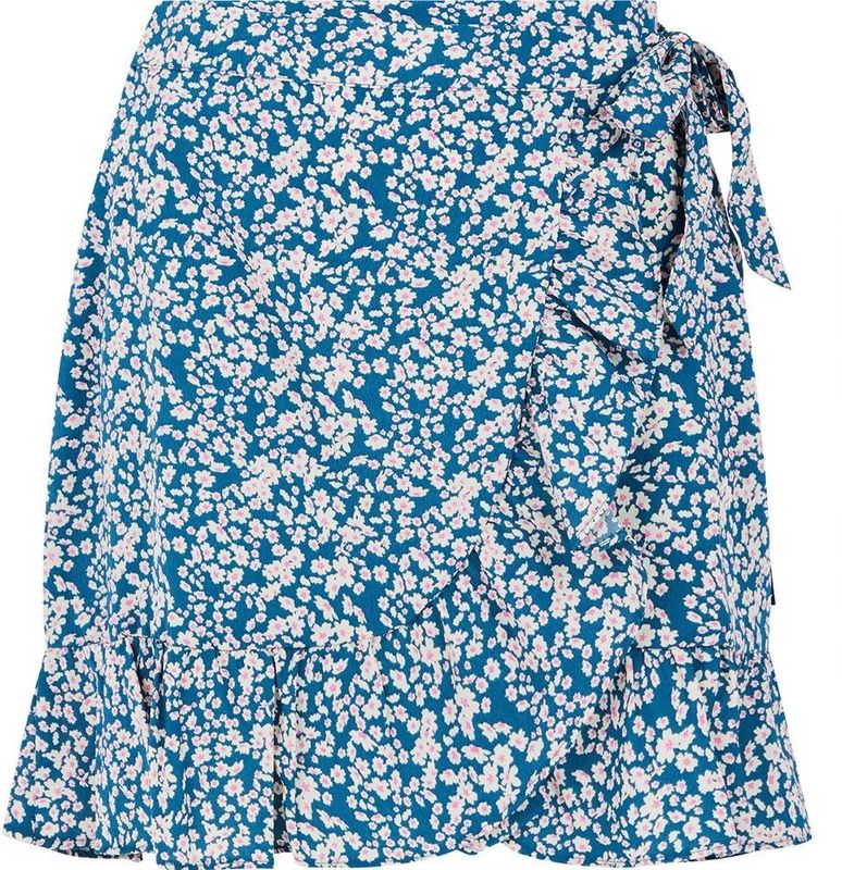 Protest - PRTFIEKE - Rok - Bloemenpatroon - Boven de Knie - Normale Pasvorm