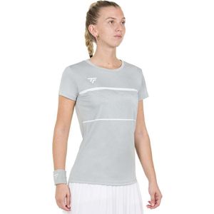 Tecnifibre Team Tech Short Sleeve T-shirt Grijs XL Vrouw