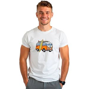Kruskis Hippie Van Surf T-shirt Met Korte Mouwen
