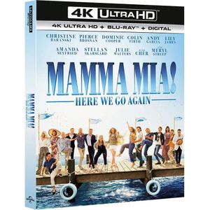 Dvd Mamma Mia! Here We Go Again 4k Blu-ray