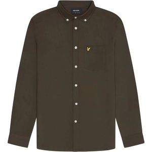 Lyle & Scott Plain Oxford Overhemd Met Lange Mouwen Gerenoveerd