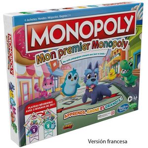 Hasbro My First Monopoly In French Board Game Veelkleurig