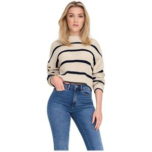 Only Malavi O Neck Sweater Beige L Vrouw