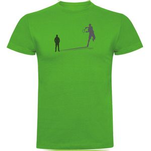 Kruskis Tennis Shadow Short Sleeve T-shirt Groen 3XL Man