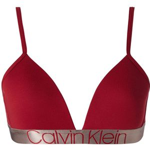 Calvin Klein Underwear Triangle Light Lined Bra Rood S Vrouw
